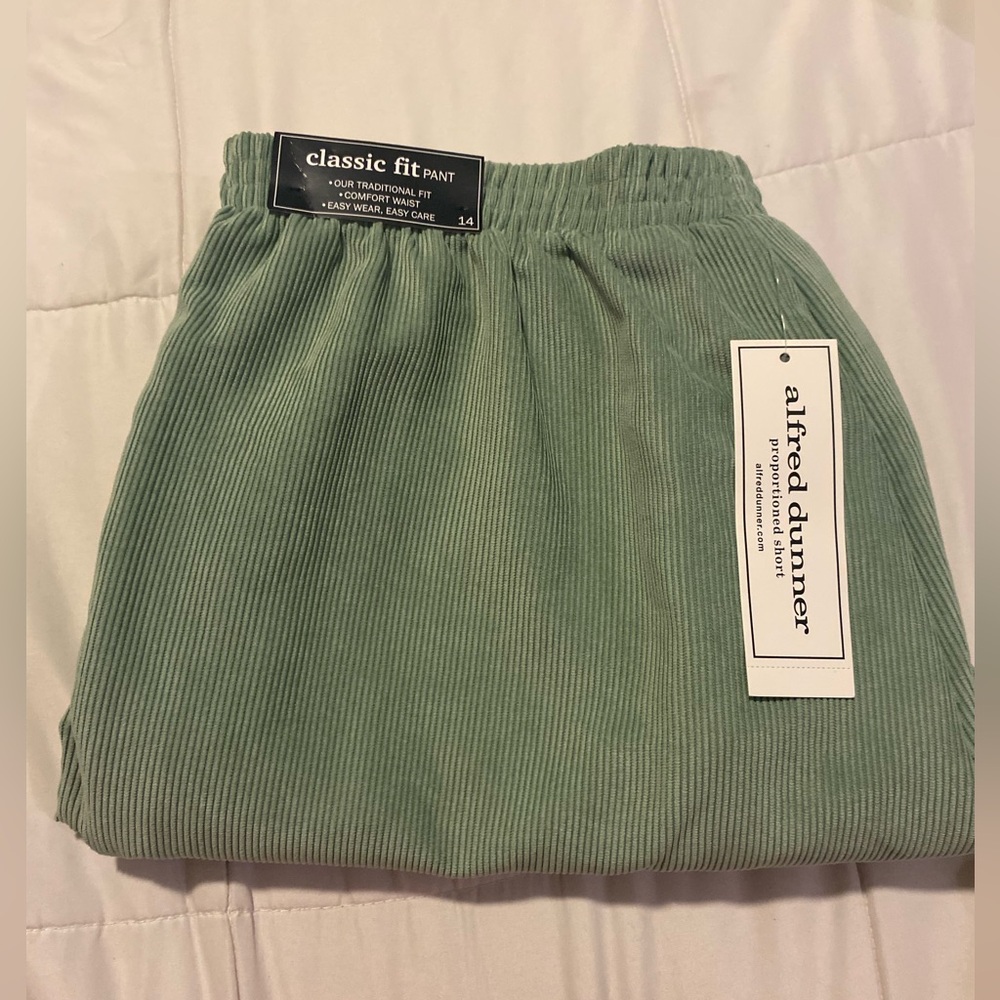 Alfred Dunner Corduroy regular length pant Leg dress pants